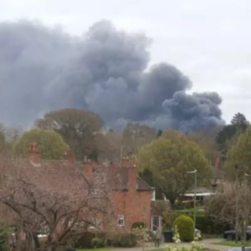 Major Birmingham Fire: Explosion Reported as Emergency Crews Respond to Cotteridge Blaze