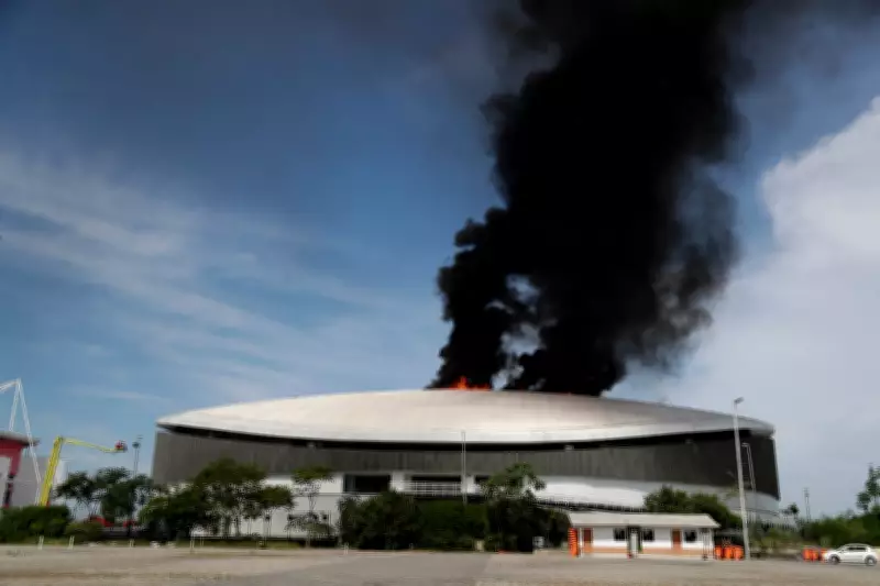 Major Fire at Rio's Olympic Velodrome Contained, No Casualties Reported