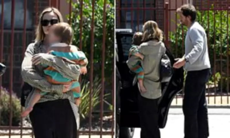 Margot Robbie Spotted in Casual Mum Mode with Husband and Toddler in LA