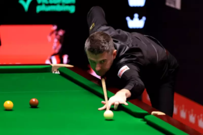 Mark Selby slams 'horrific' Crucible table after World Championship exit