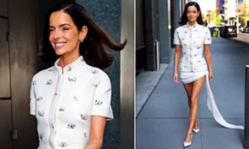 Maura Higgins Stuns in NYC as First Dancing With the Stars Contestant