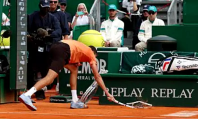 Medvedev's Monte Carlo Meltdown: Racket Smashed Seven Times in Historic 6-0, 6-0 Loss