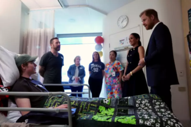 Meghan and Harry's Heartwarming Hospital Visit in Melbourne