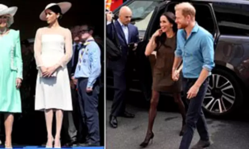 Meghan Markle Defies Royal Fashion Protocol with Tights Choice in Australia