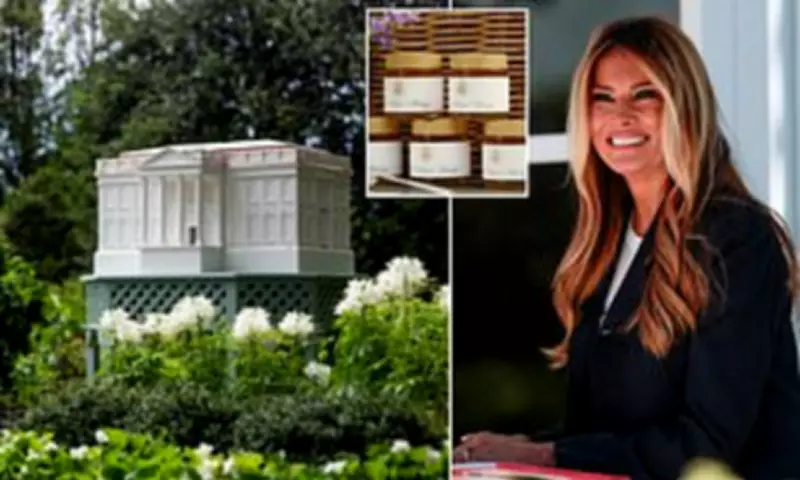 Melania Trump Unveils Be-Spoke Hive in White House Honey Program Expansion
