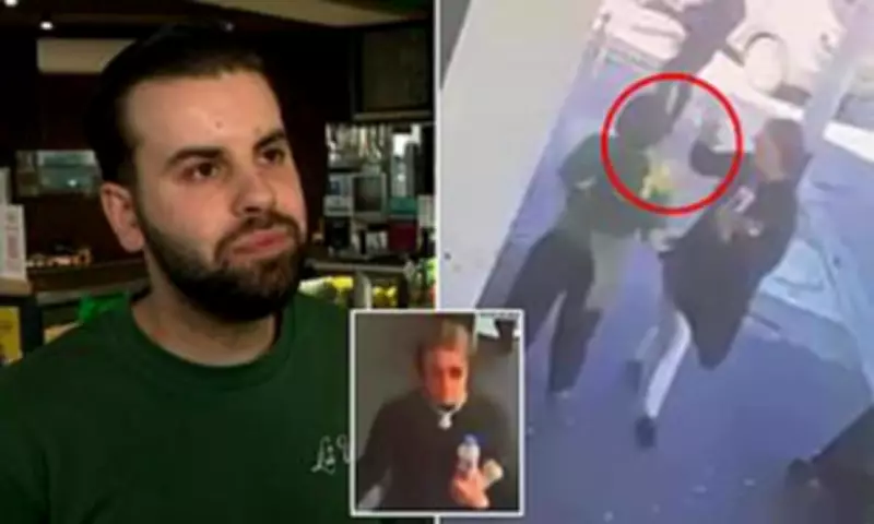 Melbourne café owner condemns 'sickening' plate attack on waitress