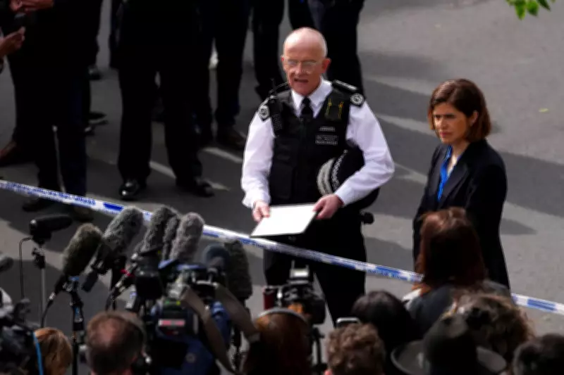 Met Police Chief Heckled Over Golders Green Stabbing Incident