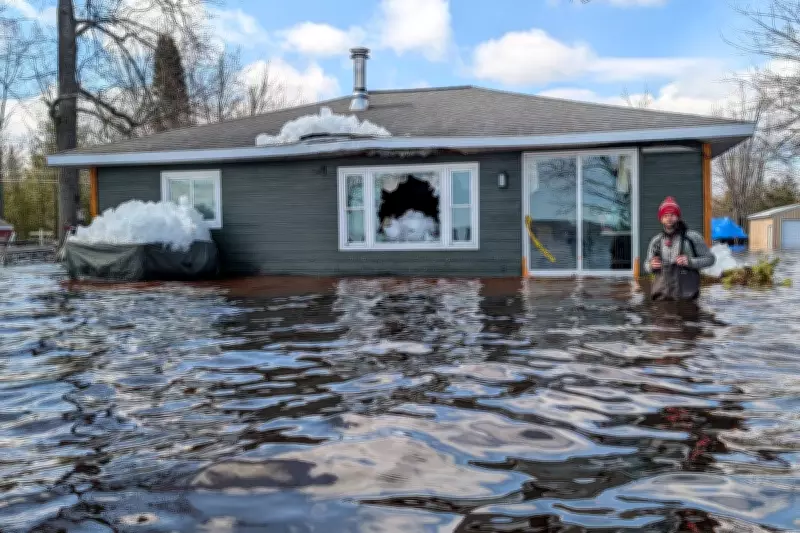 Michigan Homes Ravaged by Ice Chunks as Spring Floods Overwhelm Dams