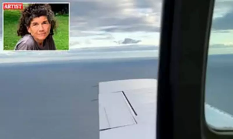 Nantucket Artist Films Plane Door Mid-Flight Opening on Way to Funeral