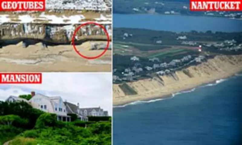 Nantucket's Geotube Feud: Wealthy Homeowners Battle Locals Over Coastal Erosion