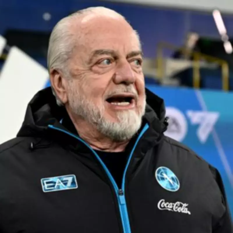 Napoli President Proposes Radical Football Rule Changes Including 50-Minute Matches