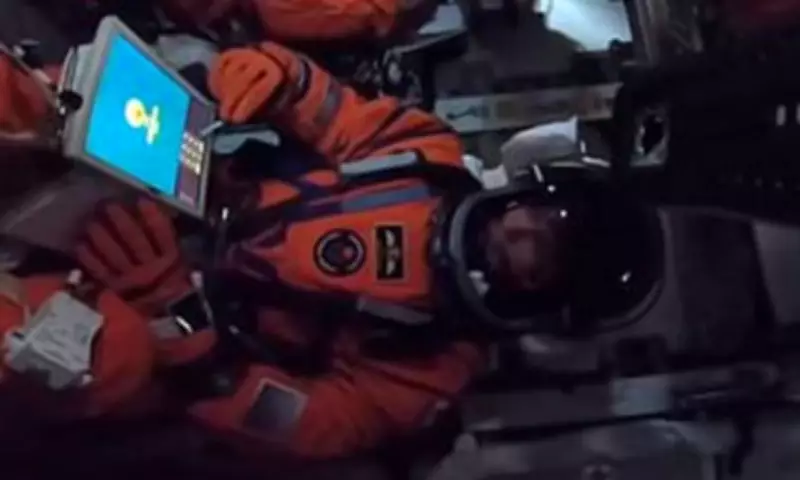 NASA Astronaut's Tablet PIN Broadcast Live During Historic Artemis II Moon Launch