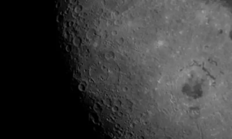 NASA's Artemis II Crew Captures Moon Crater Photo Sparking Smiley Face Frenzy