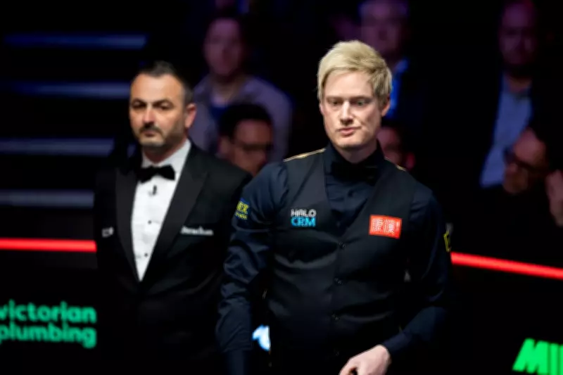 Neil Robertson Faces Fine After Bizarre Frame Concession at World Snooker Championship