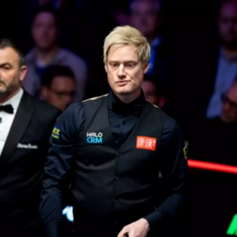 Neil Robertson Fined £2,000 for Conceding Frame Early at World Championship