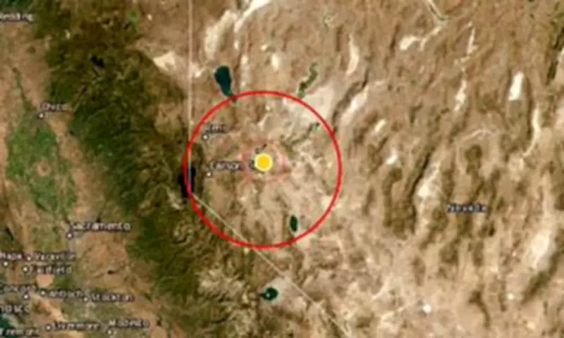 Nevada and California Shaken by Series of Earthquakes Near Carson City