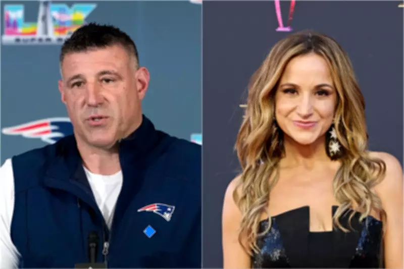 New Photos Show Mike Vrabel Kissing NFL Reporter in 2020 Before Scandal