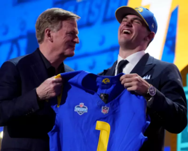 NFL Draft 2026: Two QBs Selected, Two RBs from Notre Dame on Night One