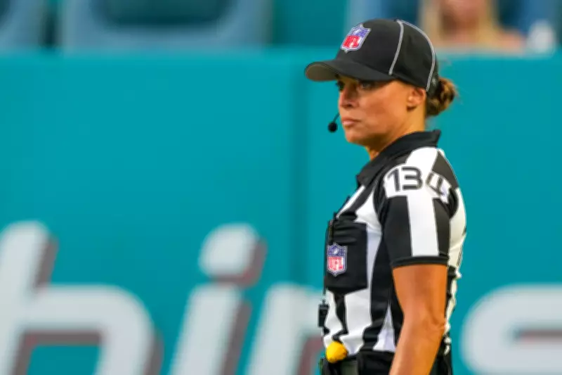 NFL's First Female Referee Alleges Gender Discrimination in Harassment Lawsuit
