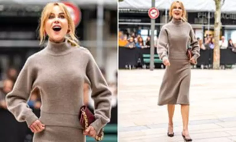 Nicole Kidman Stuns at Chanel Dinner After Hospital Dash on Set