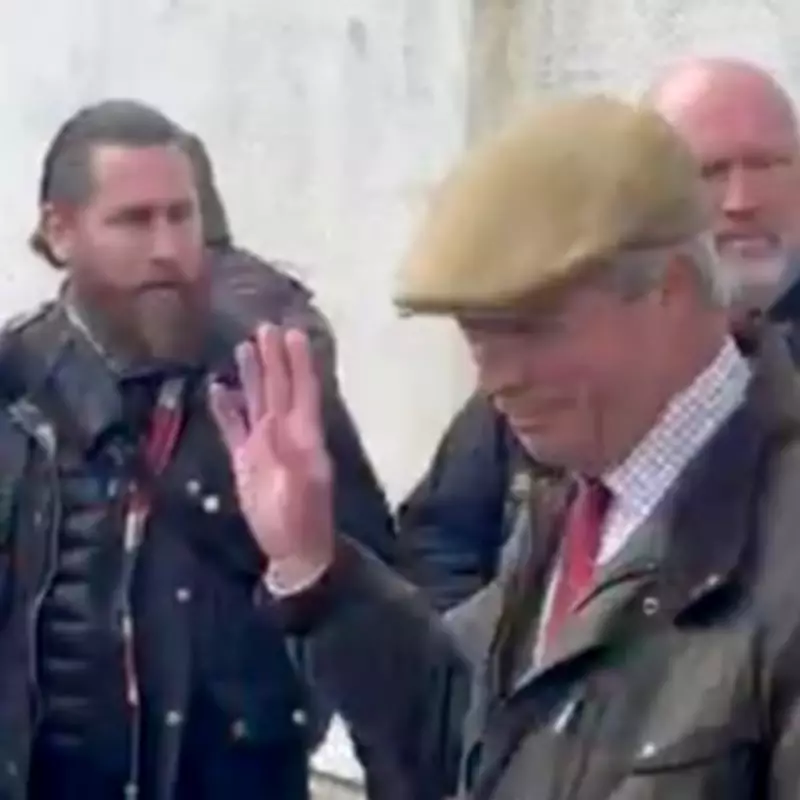 Nigel Farage Confronted by Protesters in Shetland, Branded 'Scrounger'