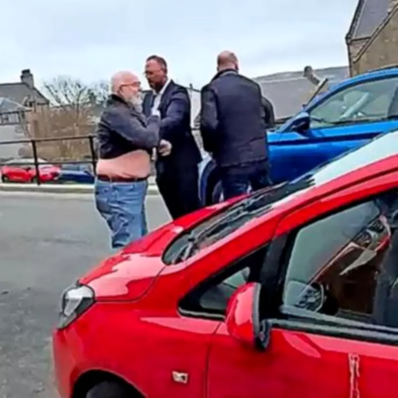 Nigel Farage's Security Team Manhandles Disabled Pensioner in Shetland Parking Dispute
