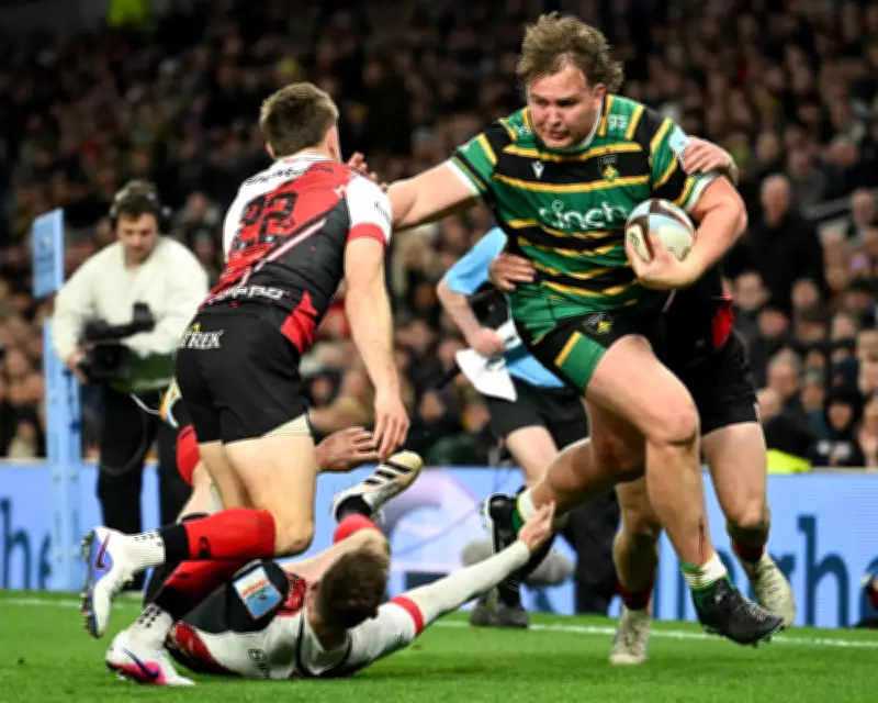 Northampton Saints Sign Giant South African Lock JJ van der Mescht