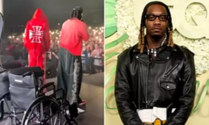 Offset Performs at Coachella in Wheelchair After Florida Casino Shooting