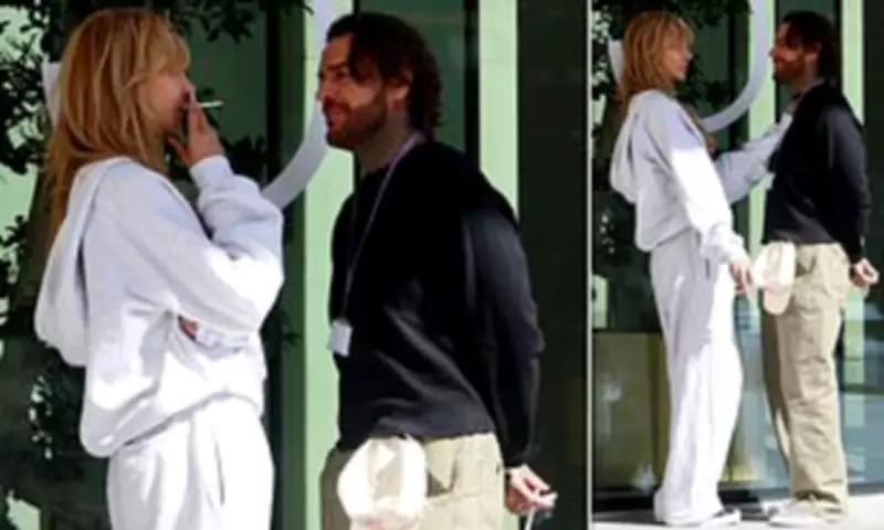 Olivia Attwood and Pete Wicks Share Intimate Moment During Smoke Break