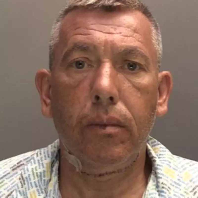 Paedophile Stabs Throat Outside Police Station After Online Sting Exposes Crimes