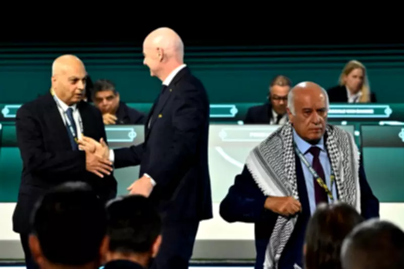 Palestinian FA Chief Refuses Handshake with Israeli Delegate at FIFA Congress