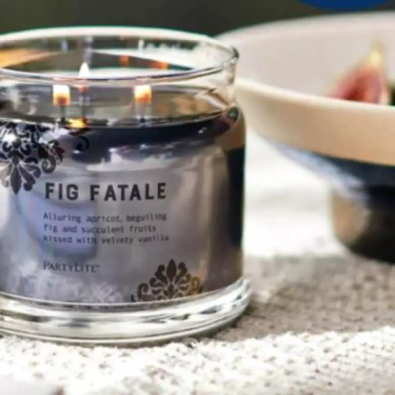 Partylite's Fig Fatale Candle: The Year-Round Scent Solution for Homes