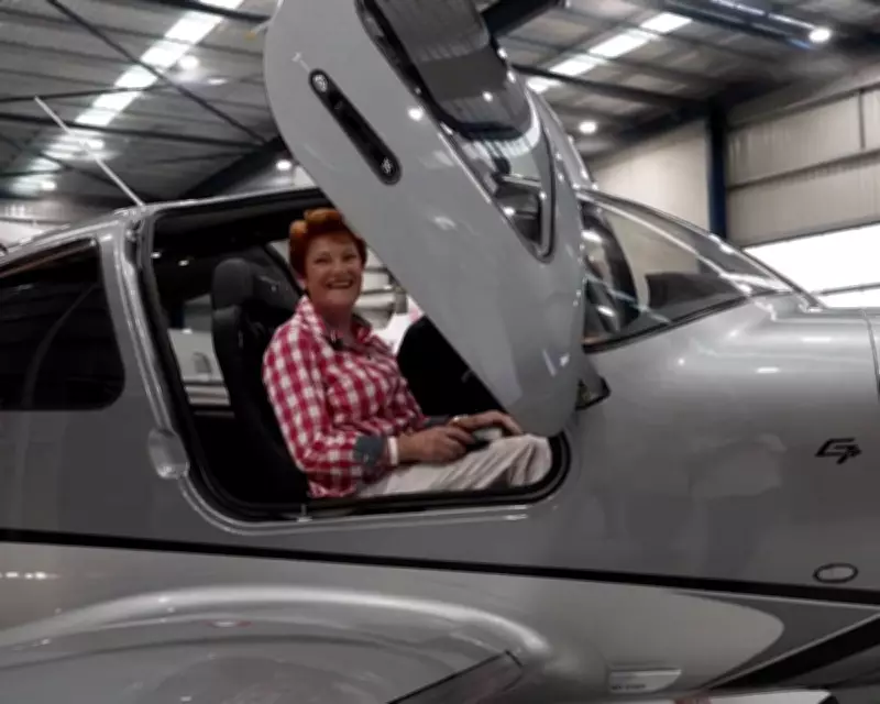 Pauline Hanson Boasts of 'Sexy' Private Plane Gifted by Gina Rinehart