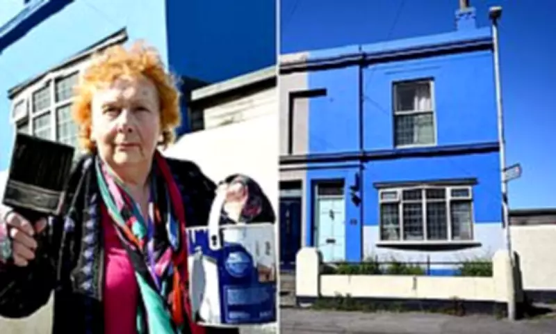Pensioner Ordered to Repaint Blue Home White After Complaint