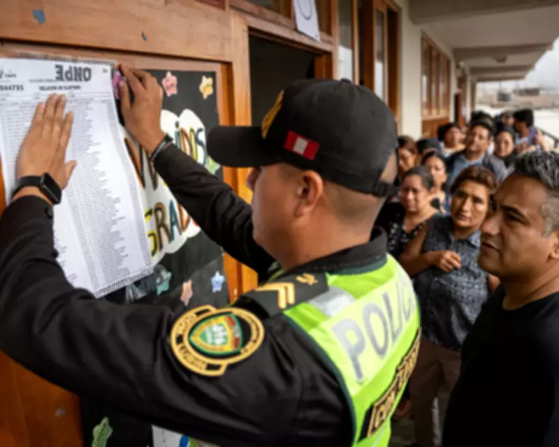 Peru Extends Presidential Voting After Polling Station Chaos and Delays