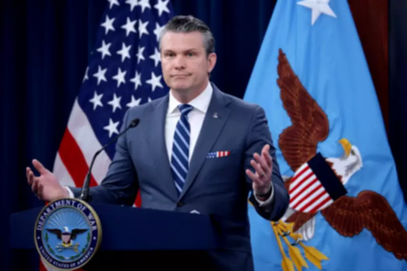 Pete Hegseth Compares Media to Biblical Pharisees in Iran War Briefing Rant