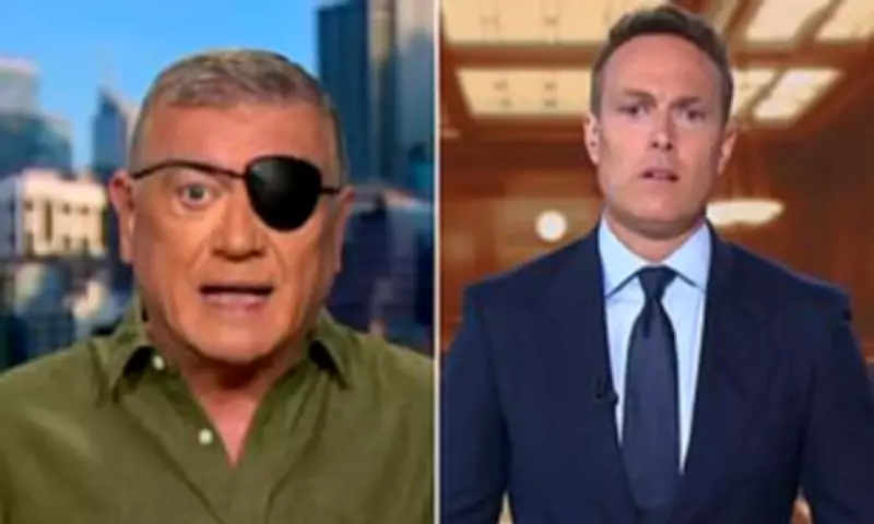 Peter Ford's Eyepatch Sparks Concern on Sunrise, Jokes About Bond Villain Look