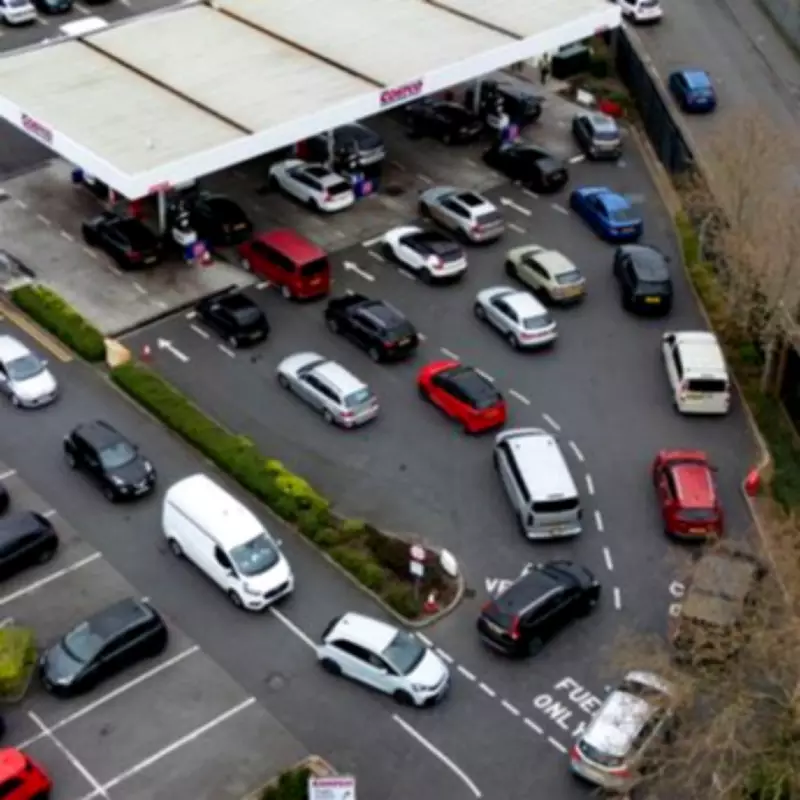 Petrol Panic: UK Drivers Queue Amid Iran War Fuel Price Surge