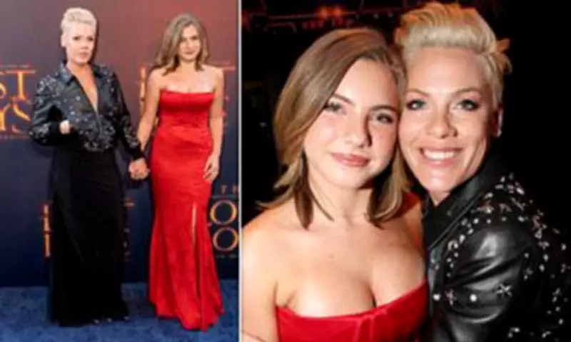 Pink Takes Daughter Willow to The Lost Boys Broadway Opening in NYC