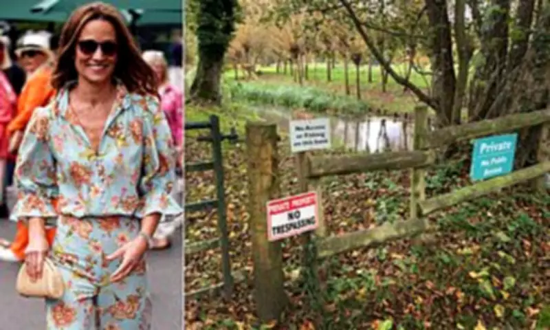 Pippa Middleton and Husband Face Public Footpath Battle Over Berkshire Estate