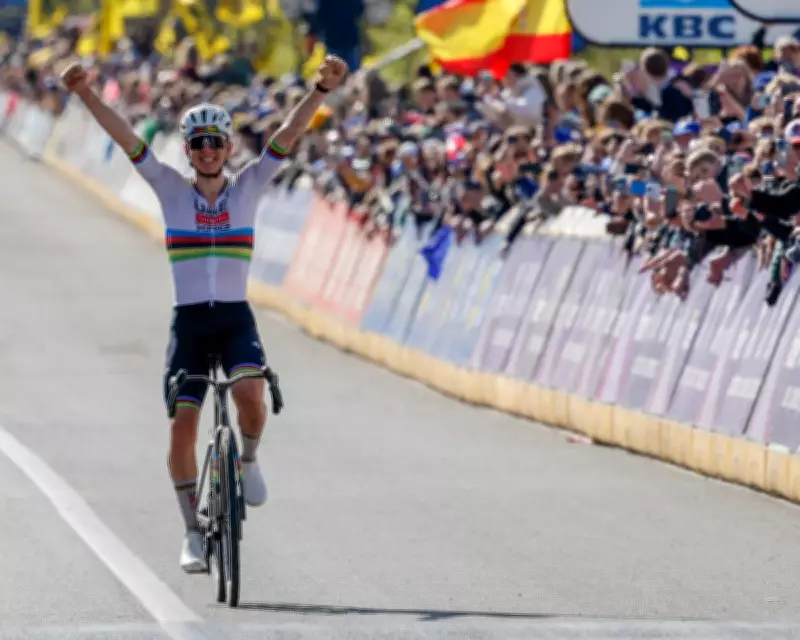 Pogacar Triumphs at Tour of Flanders Amid Red Light Fine Controversy