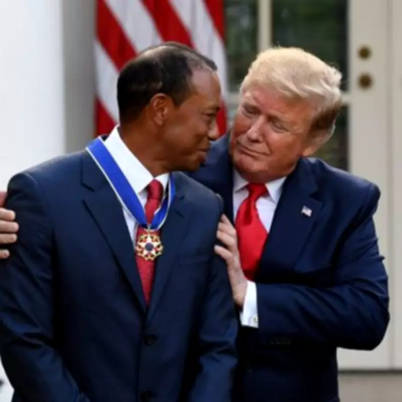 Police Footage Reveals Tiger Woods Called Trump After DUI Crash