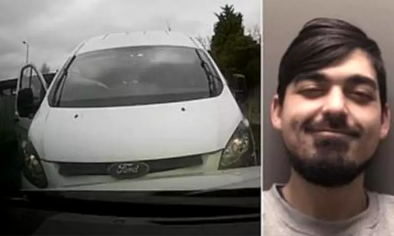 Police officer dragged 40 yards by stolen Amazon van in Merseyside