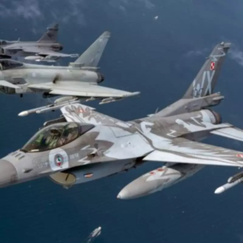 Polish F-16s Scramble to Intercept Russian Reconnaissance Plane Over Baltic Sea