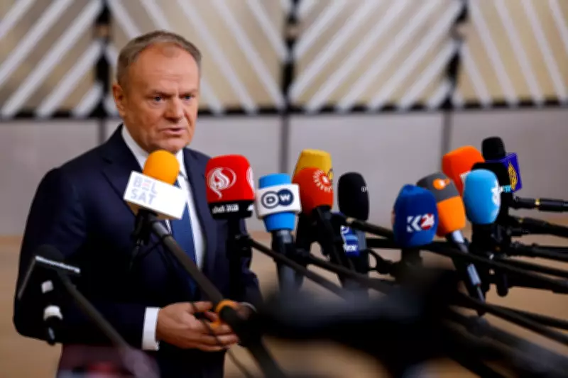 Polish PM Tusk Alleges Russian Crypto Firm Funded Nawrocki's Presidential Campaign