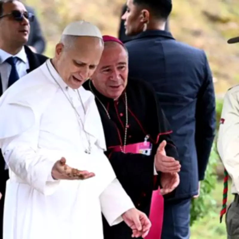 Pope Leo XIV Gets Hands Dirty in Africa Days After Trump Clash Over Iran War