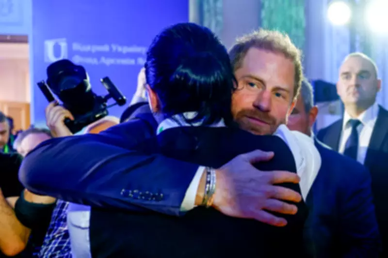 Prince Harry Affirms Royal Ties During Surprise Visit to Ukraine
