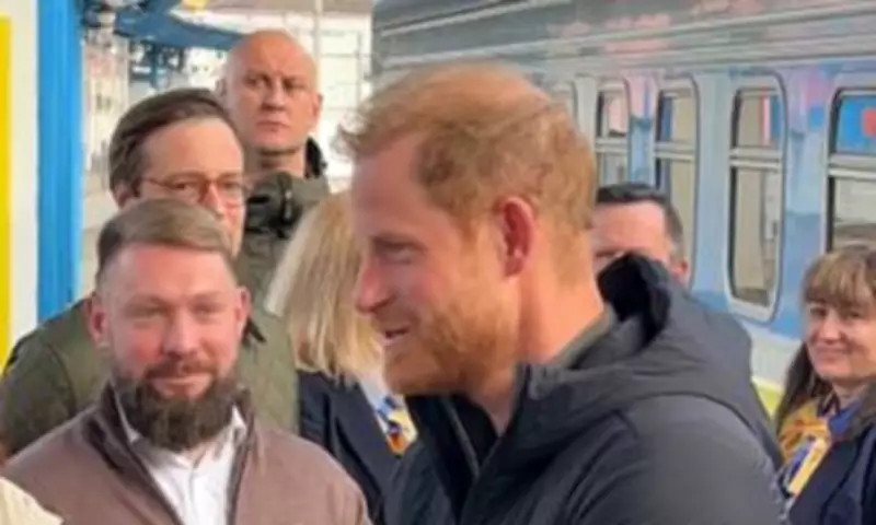 Prince Harry Makes Surprise Visit to Ukraine, Vows Support at Kyiv Conference
