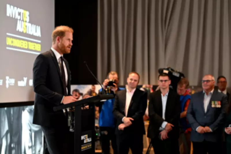 Prince Harry's Australian Accent Charms Veterans at War Memorial Visit