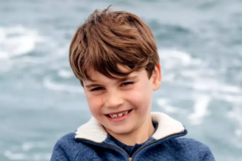 Prince Louis beams in new birthday photo from Cornwall coast